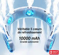 Ventilateur de cou rechargeable ￼